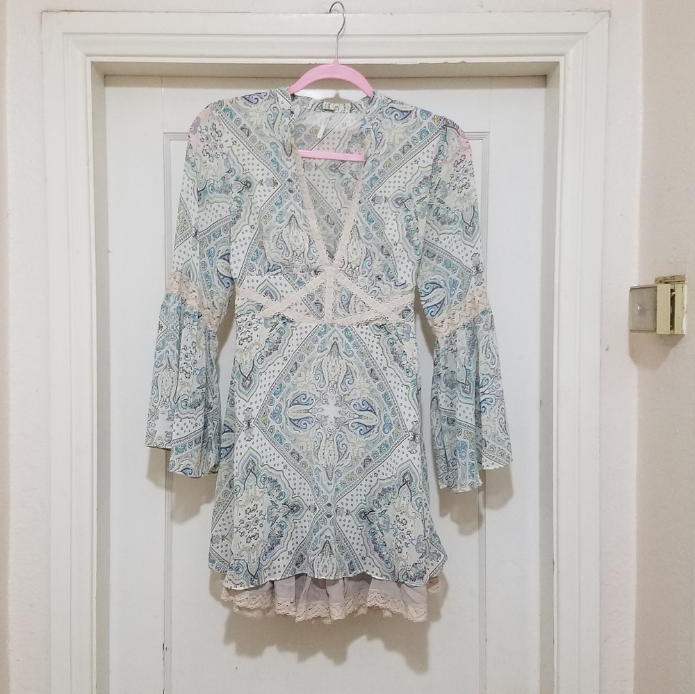 Free  people  mini dress  size 2